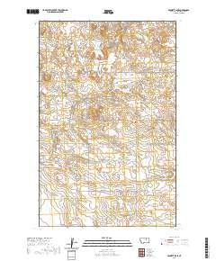 USGS US Topo 7.5-minute map for Bennett Lake MT 2020
