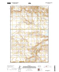 USGS US Topo 7.5-minute map for Benton Lake West MT 2020
