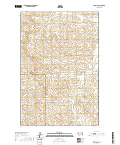 USGS US Topo 7.5-minute map for Berry School MT 2020