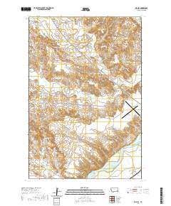 USGS US Topo 7.5-minute map for Big Hill MT 2020
