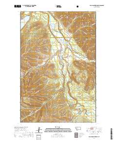 USGS US Topo 7.5-minute map for Big Salmon Lake East MT 2020