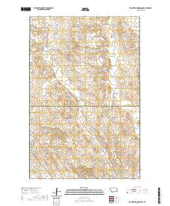 USGS US Topo 7.5-minute map for Big Sheep Mountain NW MT 2020
