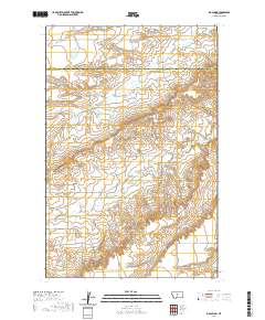 USGS US Topo 7.5-minute map for Big Spring MT 2020