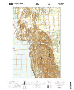 USGS US Topo 7.5-minute map for Bigfork MT 2020