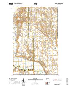USGS US Topo 7.5-minute map for Bjornberg Bridge MT 2020