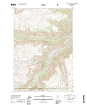 US Topo 7.5-minute map for Black Pyramid Mountain MTWY