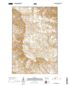 USGS US Topo 7.5-minute map for Blackfoot School MT 2020