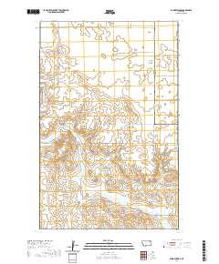 USGS US Topo 7.5-minute map for Blink Springs MT 2020