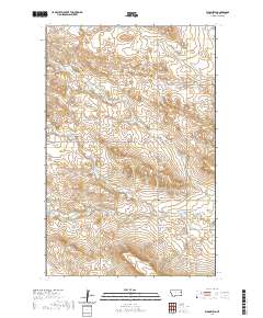 USGS US Topo 7.5-minute map for Bloomfield MT 2020
