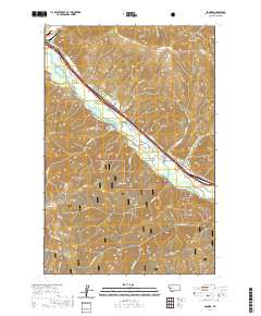 USGS US Topo 7.5-minute map for Bonner MT 2020