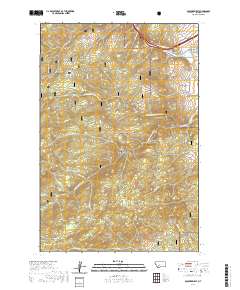 USGS US Topo 7.5-minute map for Boulder West MT 2020