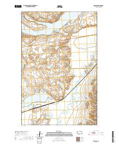 USGS US Topo 7.5-minute map for Bowdoin MT 2020
