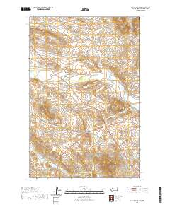 USGS US Topo 7.5-minute map for Bowmans Corners MT 2020