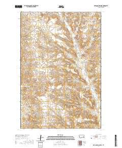USGS US Topo 7.5-minute map for Box Canyon Coulee MT 2020