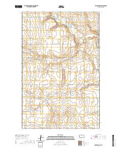 USGS US Topo 7.5-minute map for Box Elder NW MT 2020
