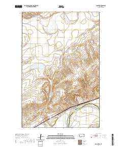 USGS US Topo 7.5-minute map for Brockton MT 2020