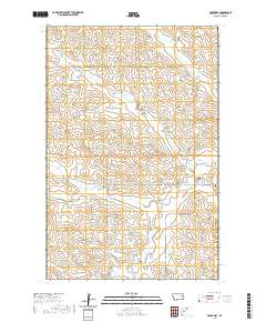 USGS US Topo 7.5-minute map for Brockway MT 2020