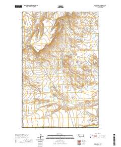 USGS US Topo 7.5-minute map for Browning NE MT 2020