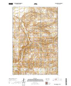 USGS US Topo 7.5-minute map for Brush Mountain MTND 2020