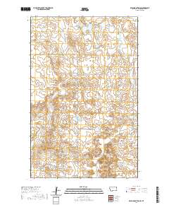 USGS US Topo 7.5-minute map for Brush Mountain SW MT 2020