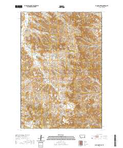 USGS US Topo 7.5-minute map for Buck Mountain MT 2020