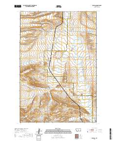 USGS US Topo 7.5-minute map for Buffalo MT 2020