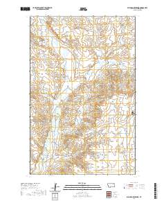USGS US Topo 7.5-minute map for Bullhead Reservoir MT 2020