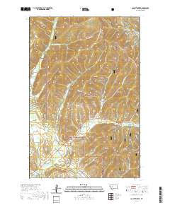 USGS US Topo 7.5-minute map for Cadotte Creek MT 2020