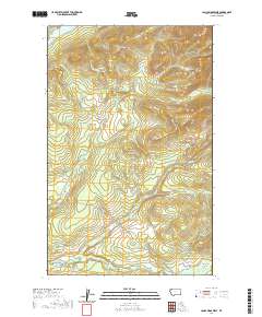 USGS US Topo 7.5-minute map for Camas Ridge West MT 2020