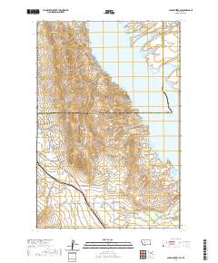USGS US Topo 7.5-minute map for Canyon Ferry SW MT 2020