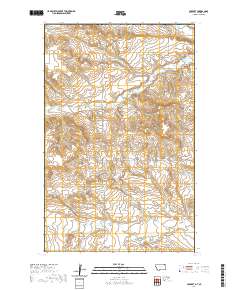 USGS US Topo 7.5-minute map for Carbert MTSK 2020