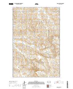 USGS US Topo 7.5-minute map for Carda Coulee MT 2020