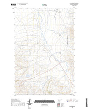US Topo 7.5-minute map for Catlin Spring MT