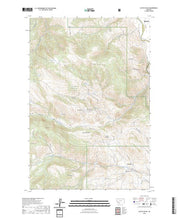 US Topo 7.5-minute map for Cattle Gulch MT