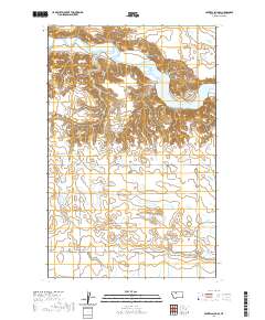 USGS US Topo 7.5-minute map for Central School MT 2020