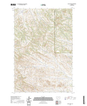 US Topo 7.5-minute map for Chalky Point MT