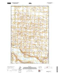 USGS US Topo 7.5-minute map for Chapman NW MTSK 2020