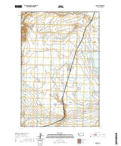 USGS US Topo 7.5-minute map for Charlo MT 2020