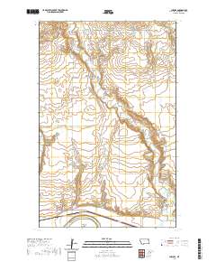 USGS US Topo 7.5-minute map for Chelsea MT 2020
