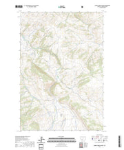 US Topo 7.5-minute map for Cherry Creek Canyon MT