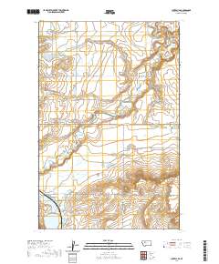 USGS US Topo 7.5-minute map for Choteau SE MT 2020