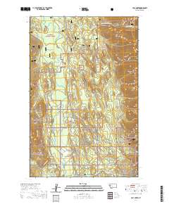 USGS US Topo 7.5-minute map for Cilly Creek MT 2020