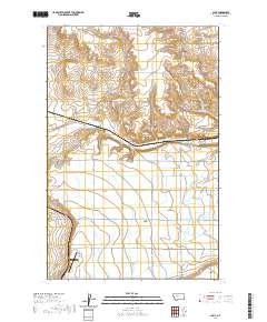 USGS US Topo 7.5-minute map for Cleiv MT 2020