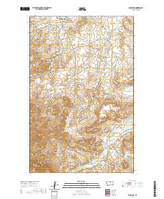 USGS US Topo 7.5-minute map for Cleveland MT 2020