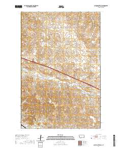 USGS US Topo 7.5-minute map for Cluster Buttes SW MT 2020