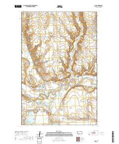 USGS US Topo 7.5-minute map for Cole MT 2020