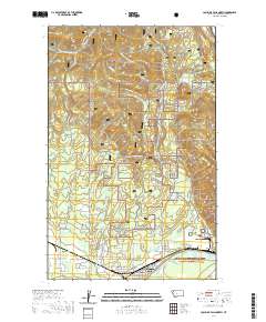 USGS US Topo 7.5-minute map for Columbia Falls North MT 2020