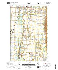 USGS US Topo 7.5-minute map for Columbia Falls South MT 2020