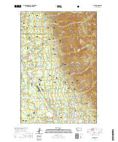 USGS US Topo 7.5-minute map for Condon MT 2020