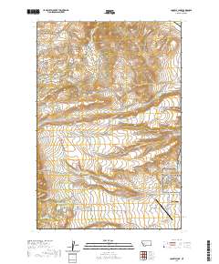 USGS US Topo 7.5-minute map for Conleys Lake MT 2020